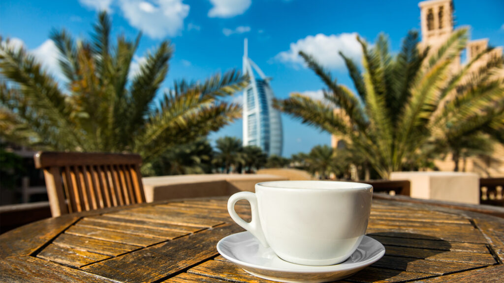 Coffee Shops in Dubai with Burj Kalifa view