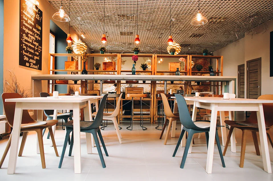  an internal view of Hygge cafe